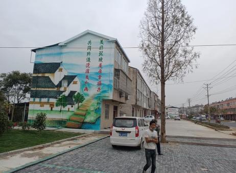 松阳墙绘的制作流程
