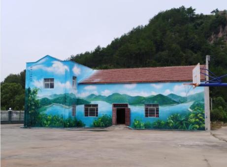 松阳彩绘墙绘一般制作的位置