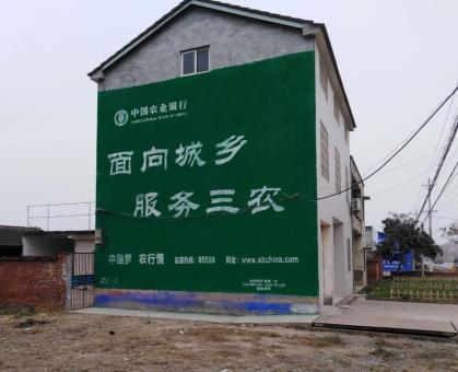 松阳为什么制作墙体广告