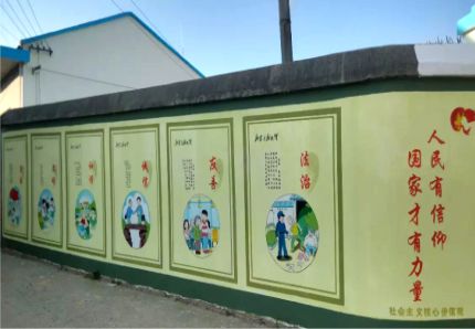 松阳文化墙施工攻略