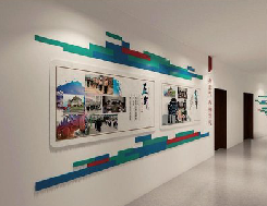 松阳企业文化墙用什么材料好？